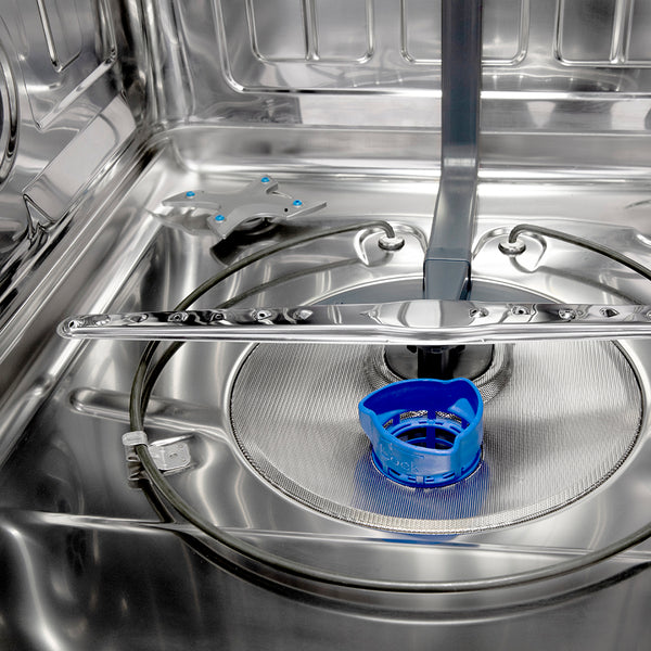 ZLINE 24 in. Monument Series 3rd Rack Top Touch Control Dishwasher in Stainless Steel with Stainless Steel Tub, 45dBa (DWMT-304-24)