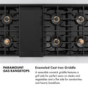 ZLINE 48 in. Paramount Gas Rangetop with 8 Burner DuoPro™ Cooktop in Stainless Steel (PSRT48)