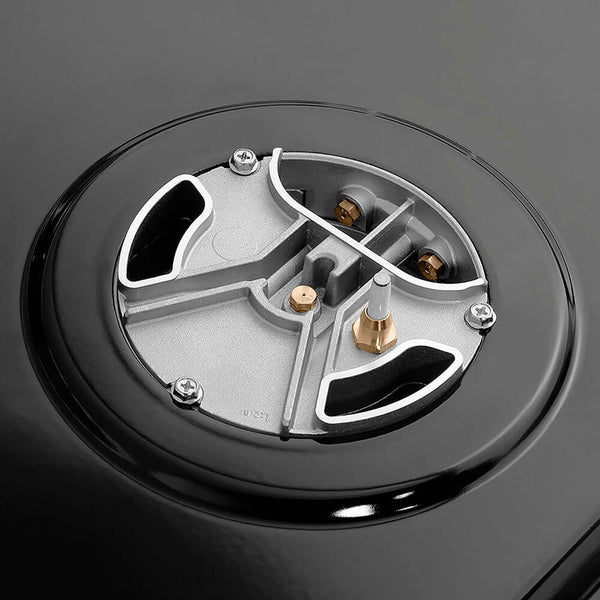 ZLINE Autograph Edition 30 in. Paramount Gas Rangetop with 4 Burner DuoPro™ Cooktop in Black Stainless Steel and Champagne Bronze Accents, Open Box-Good Condition