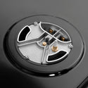 ZLINE Autograph Edition 30 in. Paramount Gas Rangetop with 4 Burner DuoPro™ Cooktop in Black Stainless Steel and Polished Gold Accents, Open Box-Great Condition