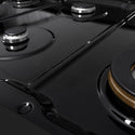 ZLINE 48 in. Paramount Gas Rangetop with 8 Burners and Porcelain Cooktop in Black Stainless Steel, Open Box-Great Condition