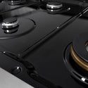 ZLINE 48 in. Paramount Gas Rangetop with 8 Burners and Porcelain Cooktop in DuraSnow® Stainless Steel (SRTS-48)