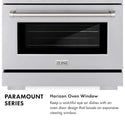 ZLINE Autograph Edition 48 in. 6.7 cu. ft. Paramount Double Oven Dual Fuel Range with 8 Burner Gas Cooktop in Stainless Steel and Polished Nickel Helix Handles and Knob Accents, Open Box-Good Condition