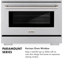 ZLINE 48 in. 6.7 cu. ft. Paramount Double Oven Dual Fuel Range with 8 Burner Gas Cooktop in Stainless Steel, Open Box-Good Condition