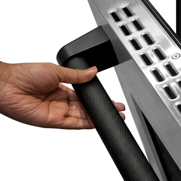 ZLINE Autograph Edition 36 in. Helix Handle (Set of 1) for Paramount and Select Ranges in Matte Black (SGZ-054-K-MB)