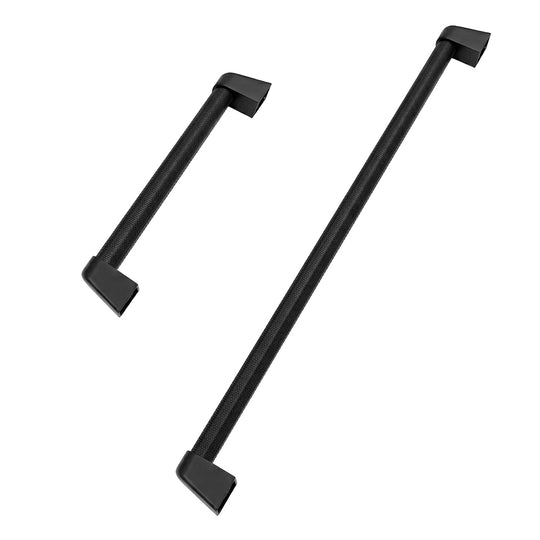 ZLINE Autograph Edition 48 in. Helix Handles (Set of 2) for Paramount and Select Ranges in Matte Black (SGZ-054-K-MB-48)