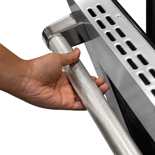 ZLINE Autograph Edition 36 in. Helix Handle (Set of 1) for Paramount and Select Ranges in Polished Nickel (SGZ-054-K-PN)