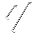 ZLINE Autograph Edition 48 in. Helix Handles (Set of 2) for Paramount and Select Ranges in Polished Nickel (SGZ-054-K-PN-48)