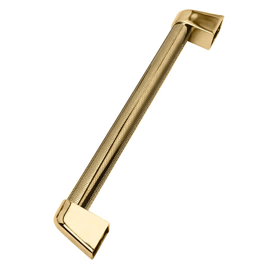 ZLINE Autograph Edition 18 in. Helix Handle (Set of 1) for Paramount and Select Ranges in Polished Gold (SGZ-054C-K-G)