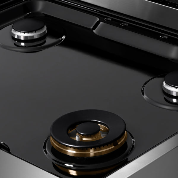 ZLINE 30 in. Paramount Gas Rangetop with 4 Burners and Porcelain Cooktop in Stainless Steel, Open Box-Great Condition