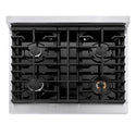 ZLINE 30 in. Paramount Gas Rangetop with 4 Burners and Porcelain Cooktop in Stainless Steel, Open Box-Good Condition