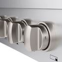 ZLINE 48 in. Paramount Gas Rangetop with 8 Burners and Porcelain Cooktop in Stainless Steel, Open Box-Great Condition