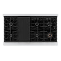 ZLINE 48 in. Paramount Gas Rangetop with 8 Burners and Porcelain Cooktop in Stainless Steel, Open Box-Good Condition