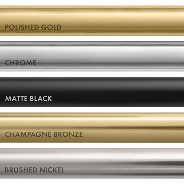 ZLINE Autograph Edition Crystal Bay Thermostatic Shower System in Matte Black (CBY-SHS-T2-MB)
