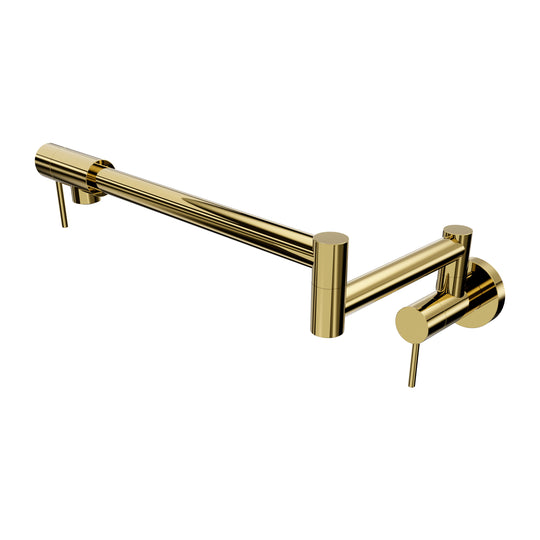ZLINE Gemini Pot Filler in Polished Gold (GEM-FPF-PG)