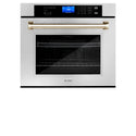 ZLINE 30" Autograph Edition Single Wall Oven with Self Clean and True Convection in Stainless Steel (AWSZ-30)