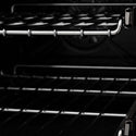 ZLINE 60 in. 7.4 cu. ft. Legacy Dual Fuel Range with 9 Burner Gas Cooktop and 2 Electric Convection Ovens in Black Stainless Steel, Open Box-Great Condition