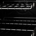 ZLINE 48 in. 6.0 cu. ft. Legacy Dual Fuel Range with Gas Cooktop and 2 Electric Ovens in Black Stainless Steel with 6 Brass Burners, Open Box-Great Condition