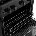 ZLINE 30 in. 4.2 cu. ft. Paramount Dual Fuel Range with 4 Burner DuoPro™ Cooktop and Electric Convection Oven in Black Stainless Steel, Open Box-Great Condition