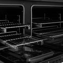 ZLINE Autograph Edition 48 in. 6.7 cu. ft. Paramount Dual Fuel Range with 8 Burner DuoPro™ Cooktop and Dual Ovens in Black Stainless Steel and Champagne Bronze Accents (PSDRBZ-48-CB)