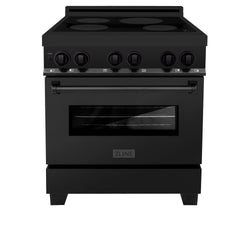 ZLINE 30 in. 4.0 cu. ft. Legacy Induction Range with 4 Element Cooktop and Electric Oven