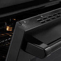 ZLINE 30 in. 4.2 cu. ft. Paramount Induction Range with 4 Element Cooktop and Electric Convection Oven in Black Stainless Steel, Open Box-Great Condition