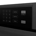 ZLINE 30 in. Professional True Convection Single Wall Oven with Air Fry and Self Clean in Black Stainless Steel, Open Box-Good Condition