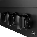 ZLINE 36 in. Paramount Gas Rangetop with 6 Burner DuoPro™ Cooktop in Black Stainless Steel (PSRTB-36)
