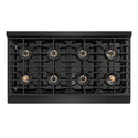 ZLINE 48 in. Paramount Gas Rangetop with 8 Burner DuoPro™ Cooktop in Black Stainless Steel, Open Box-Good Condition