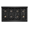 ZLINE Autograph Edition 48 in. Paramount Gas Rangetop with 8 Burner DuoPro™ Cooktop in Black Stainless Steel and Champagne Bronze Accents, Open Box-Good Condition