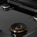 ZLINE 30 in. Paramount Gas Rangetop with 4 Burners and Porcelain Cooktop in Black Satin Stainless Steel, Open Box-Good Condition