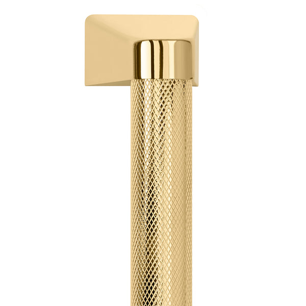 ZLINE 24 in. Autograph Edition Dishwasher Helix Handle (Set of 1) in Polished Gold (DWHZ-K-G-24)