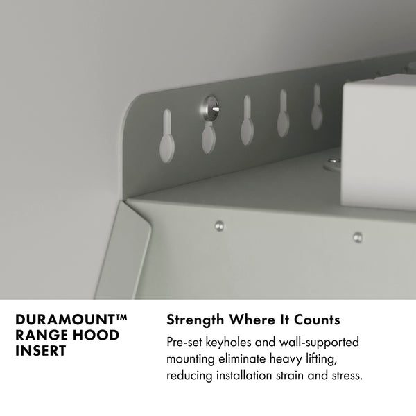 ZLINE 40 in. DuraMount™ Wall Mount Range Hood Insert in Stainless Steel (683-40)