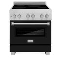 ZLINE 30 in. 4.0 cu. ft. Legacy Induction Range with 4 Element Cooktop and Electric Oven