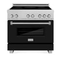 ZLINE 36 in. 4.6 cu. ft. Legacy Induction Range with 5 Element Cooktop and Electric Oven