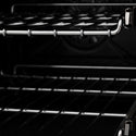 ZLINE 36 in. 4.6 cu. ft. Legacy Induction Range with 5 Element Cooktop and Electric Oven in Satin Stainless Steel and Blue Matte Door, Open Box-Great Condition