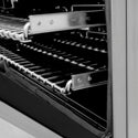 ZLINE Autograph Edition 48 in. 6.0 cu. ft. Legacy Dual Fuel Range with 7 Burner Gas Cooktop and 2 Electric Ovens in Stainless Steel and Matte Black Accents, Open Box-Great Condition