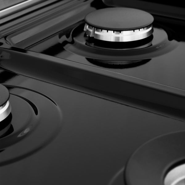 ZLINE 48" Porcelain Gas Stovetop in Fingerprint Resistant Stainless Steel with 7 Gas Burners and Griddle (RTS-GR-48)
