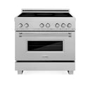 ZLINE 36 in. 4.6 cu. ft. Legacy Induction Range with 5 Element Cooktop and Electric Oven