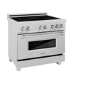 ZLINE 36 in. 4.6 cu. ft. Legacy Induction Range with 5 Element Cooktop and Electric Oven