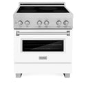 ZLINE 30 in. 4.0 cu. ft. Legacy Induction Range with 4 Element Cooktop and Electric Oven