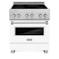 ZLINE 30 in. 4.0 cu. ft. Legacy Induction Range with 4 Element Cooktop and Electric Oven