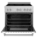 ZLINE 36 in. 4.6 cu. ft. Legacy Induction Range with 5 Element Cooktop and Electric Oven