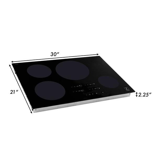 ZLINE 30 in. Induction Cooktop with 4 Burners, Open Box-Good Condition