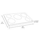 ZLINE 36 in. Induction Cooktop with 5 Burners, Open Box-Great Condition