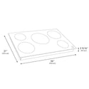 ZLINE 36 in. Induction Cooktop with 5 Burners, Open Box-Good Condition