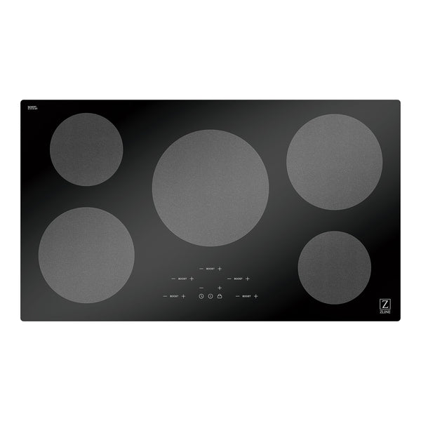 ZLINE 36 in. Induction Cooktop with 5 Burners, Open Box-Great Condition