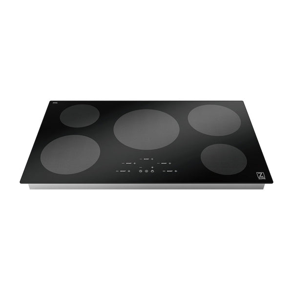 ZLINE 36 in. Induction Cooktop with 5 Burners, Open Box-Good Condition