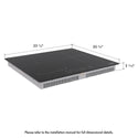 ZLINE 24 in. Induction Cooktop with Anti-Scratch Glass and 3 Elements (FCIND-24)