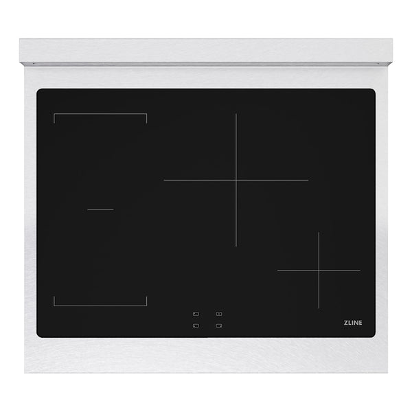 ZLINE Autograph Edition 30 in. Paramount Induction Rangetop with 4 Element Cooktop in Satin Stainless Steel and Champagne Bronze Accents (SINRTSZ-30-CB)